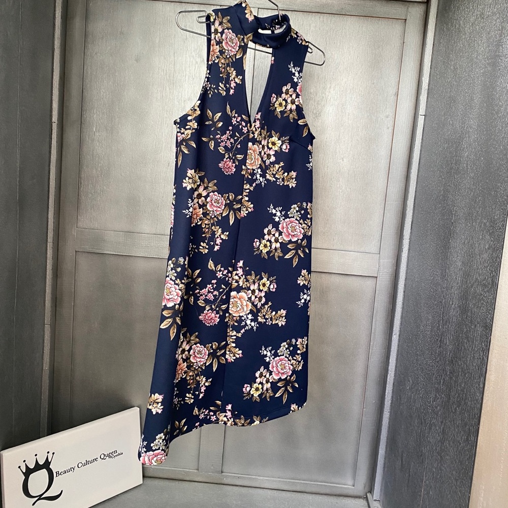 BlueFloral  Minidress